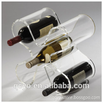 customized magnetic floating rotating wine bottle display